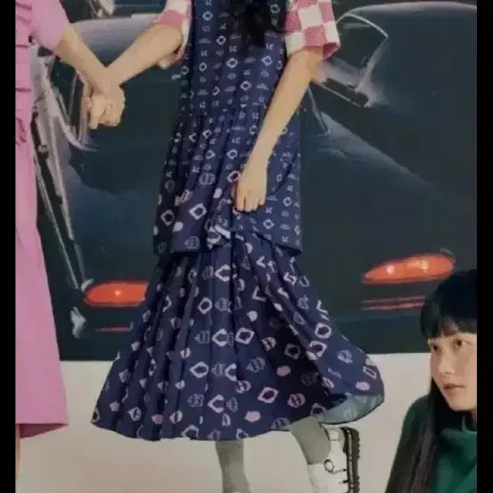 [BUNJANG] Lucky Chouette One-Piece Dress / 럭키슈에뜨원피스