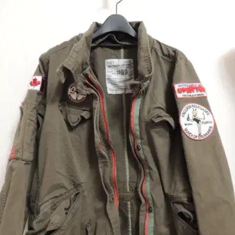 [BUNJANG] Stylish Khaki Field Jacket / 너무너무 스탈리시한 야상 / 다른 피드에 사진 더 있어요