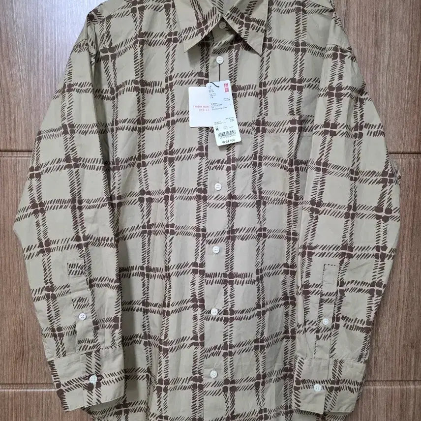 [SOLD OUT] [새제품] 유니클로 x 마르니 오버사이즈 프린트 셔츠 M