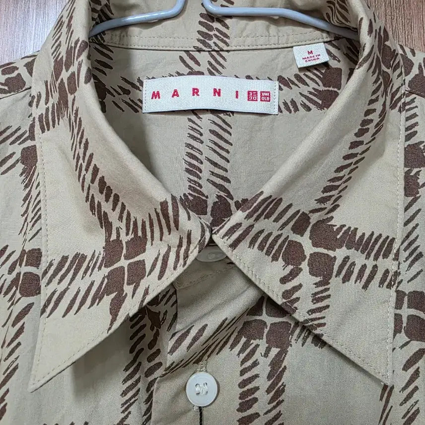 [SOLD OUT] [새제품] 유니클로 x 마르니 오버사이즈 프린트 셔츠 M