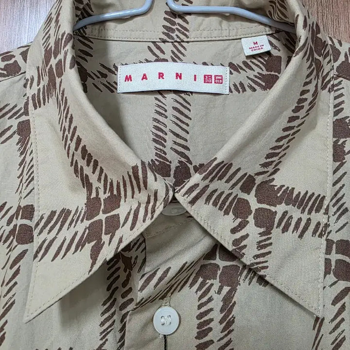 [SOLD OUT] [새제품] 유니클로 x 마르니 오버사이즈 프린트 셔츠 M