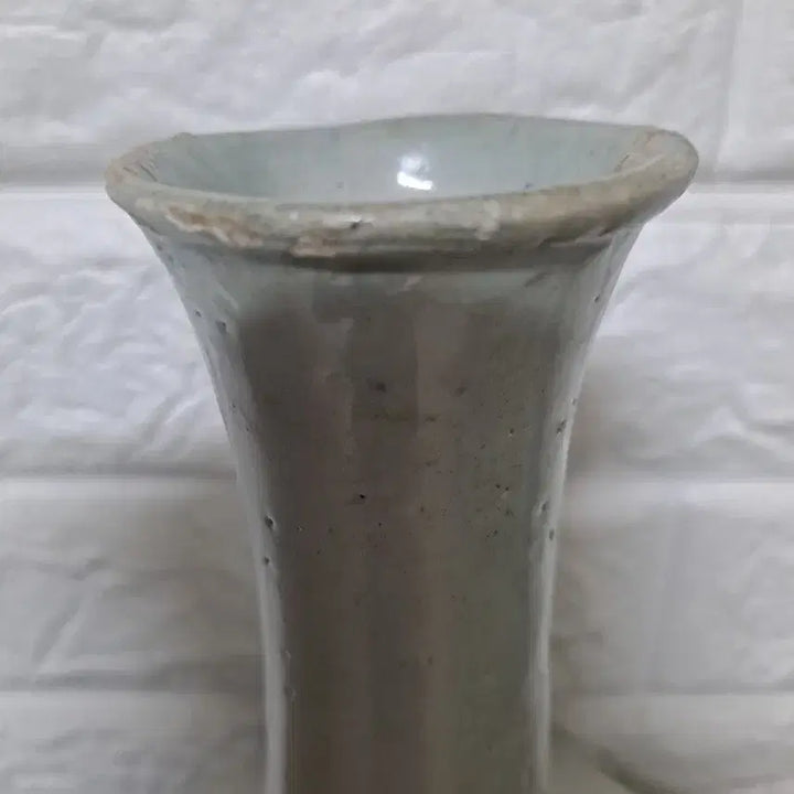 [BUNJANG] Antique White Porcelain Wine Bottle / 손상된 백자주병 자료용