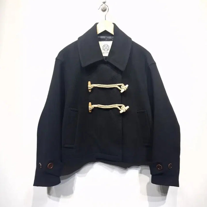 [BUNJANG] a.t.corner Double Toggle Short Coat Black / 앳코너(a.t.corner)더블 토글 숏 코트 블랙