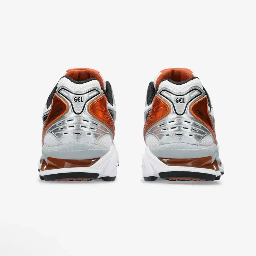 [BUNJANG] Asics Gel-Kayano 14 White Picante Orange Sneakers / 아식스 젤-카야노 14 화이트 피컨트 오렌지 240