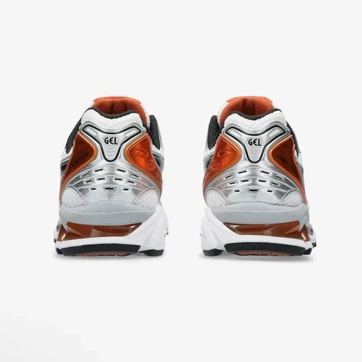 [BUNJANG] Asics Gel-Kayano 14 White Picante Orange Sneakers / 아식스 젤-카야노 14 화이트 피컨트 오렌지 240