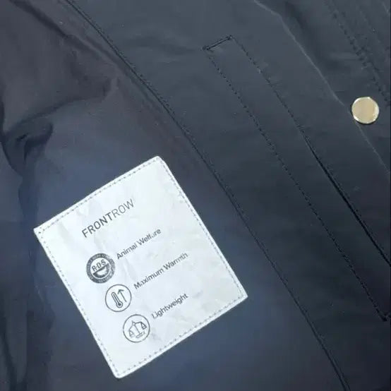 [BUNJANG] Frontrow Knit Collar Puffer Jacket / 프론트로우 니트 카라 푸퍼자켓