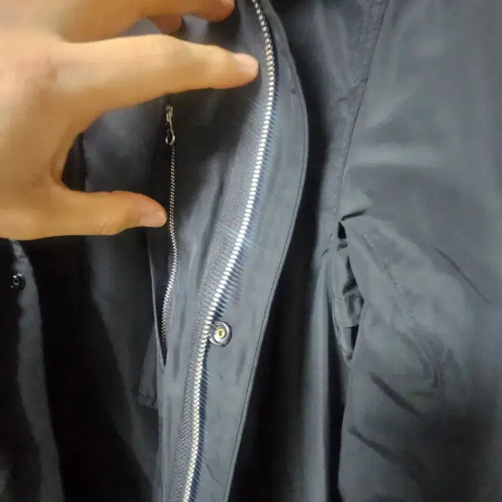 [BUNJANG] Stone Island Micro Reps Mac Coat Black / [가격포기] 스톤아일랜드 마이크로렙스 맥코트 블랙