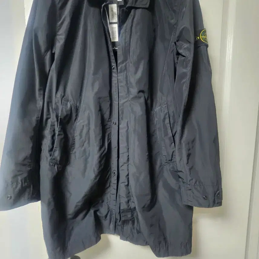[BUNJANG] Stone Island Micro Reps Mac Coat Black / [가격포기] 스톤아일랜드 마이크로렙스 맥코트 블랙