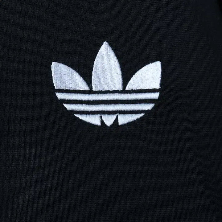 [BUNJANG] Adidas Track Top Zip-Up Jersey Jacket / (S) 아디다스 집업져지 트랙탑 구파버 블랙 올드스쿨 검흰-176DE