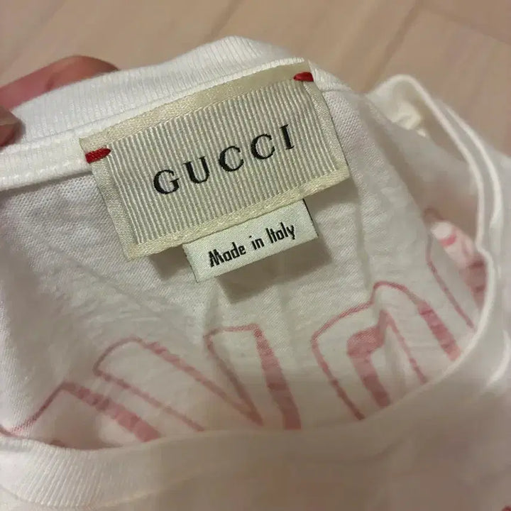 [SOLD OUT] Gucci 구찌 소울 프린트 티셔츠 여성 XS