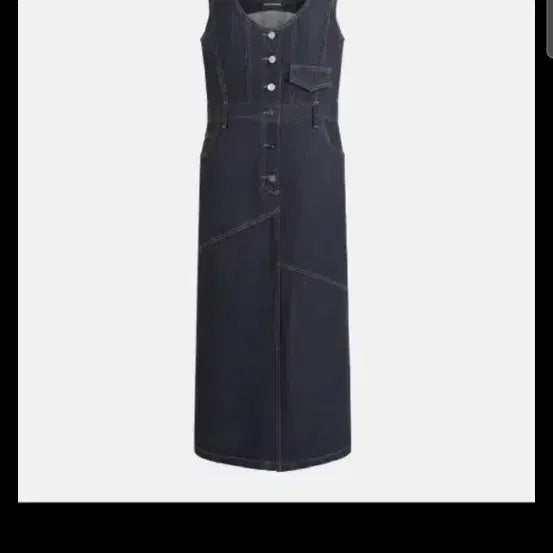 [BUNJANG] Lucky Chouette Denim Dress / 럭키슈에뜨데님원피스. 새거