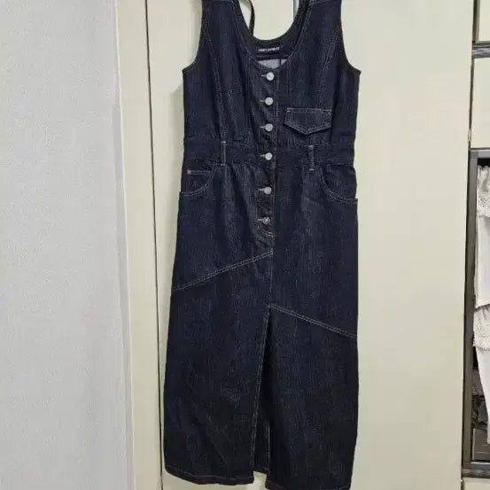 [BUNJANG] Lucky Chouette Denim Dress / 럭키슈에뜨데님원피스. 새거