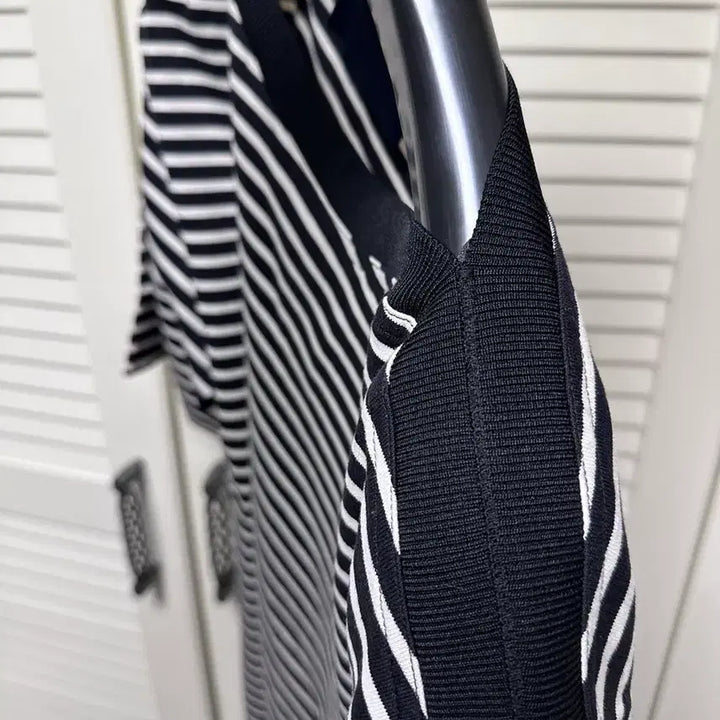 [BUNJANG] Juunj Boat Neck Striped Border T-shirt / 준지 juunj / 준지 보트넥 스트라이프 보더티 티셔츠