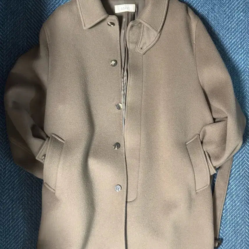 [BUNJANG] Sutter 20FW Belted Balmacaan Coat L / 셔터 20FW 벨티드 발마칸 코트 L