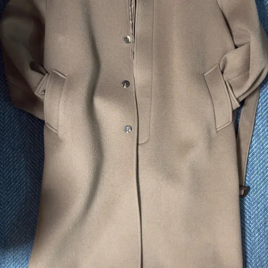 [BUNJANG] Sutter 20FW Belted Balmacaan Coat L / 셔터 20FW 벨티드 발마칸 코트 L