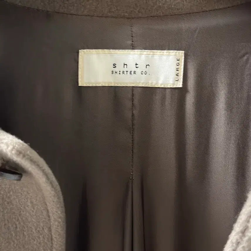 [BUNJANG] Sutter 20FW Belted Balmacaan Coat L / 셔터 20FW 벨티드 발마칸 코트 L