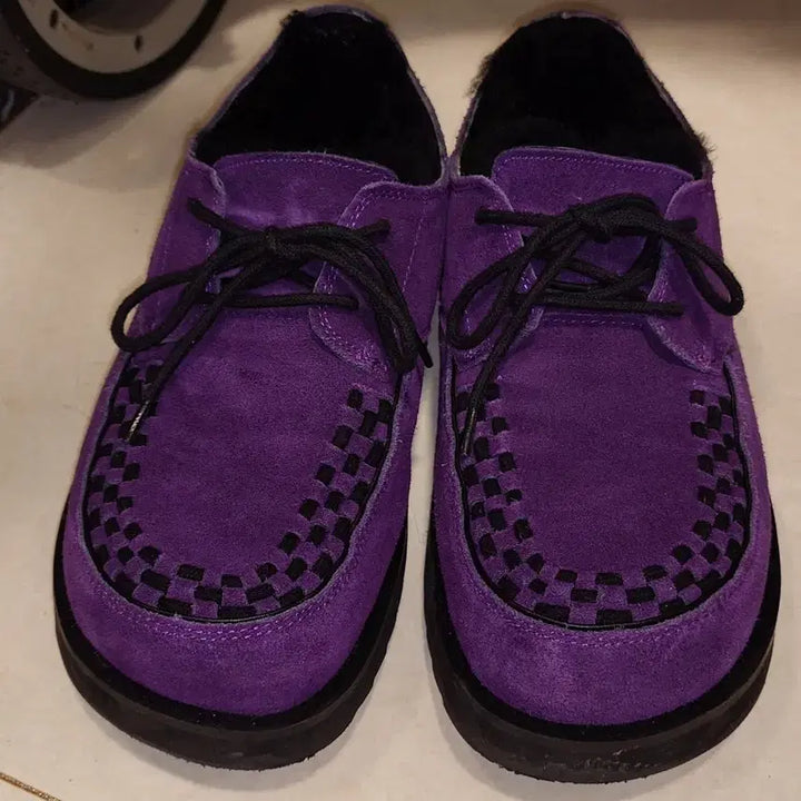 [BUNJANG] Romantic Move Bowie Winter Shoes (Purple Suede) / [270] 로맨틱무브 보위 윈터 슈즈 R24U001 (퍼플 스웨이드)
