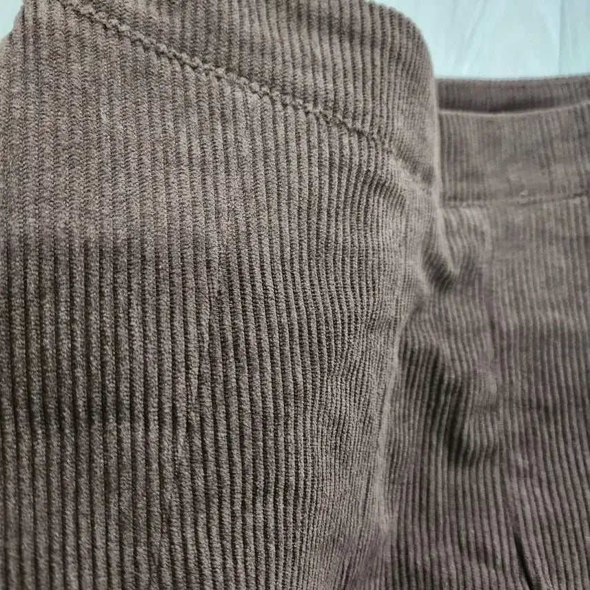 [BUNJANG] Corduroy Pleated Mini Skirt (Brown) / 코듀로이 플리츠 미니스커트m 브라운 새상품