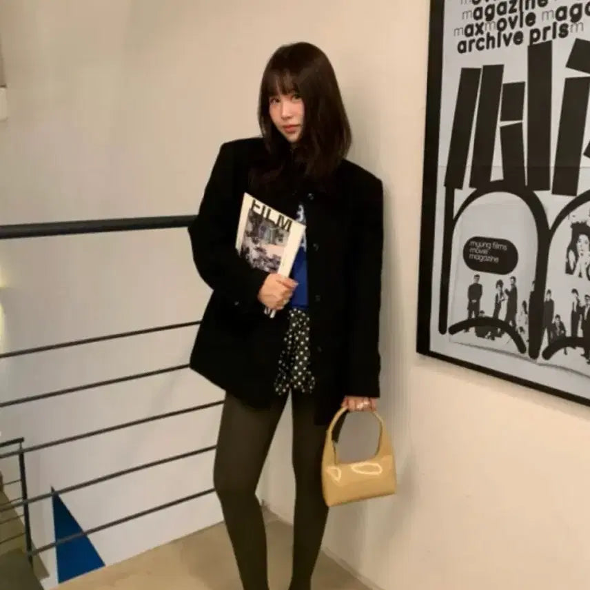 [BUNJANG] K.Club Belle Premium Wool Tweed Half Jacket / 케이클럽 벨르 프리미엄 울 트위드 하프 자켓s