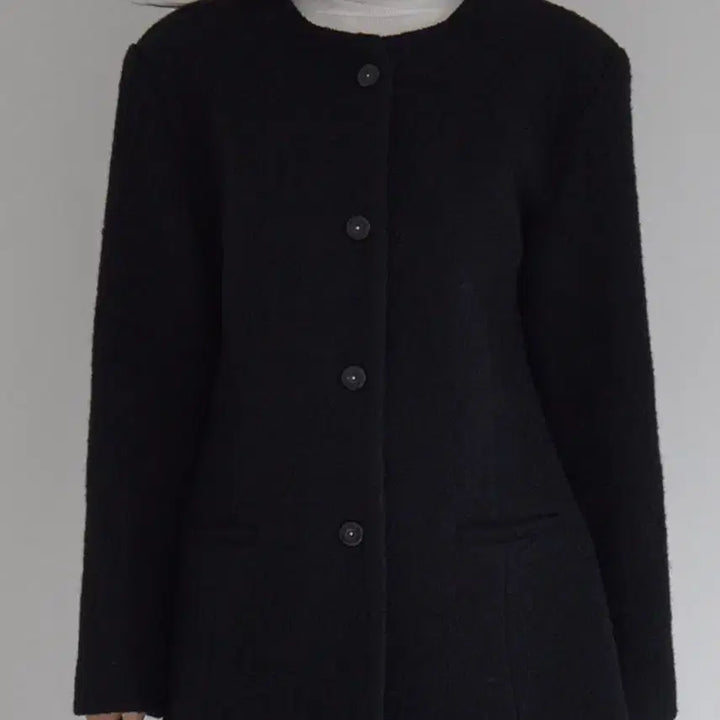 [BUNJANG] K.Club Belle Premium Wool Tweed Half Jacket / 케이클럽 벨르 프리미엄 울 트위드 하프 자켓s