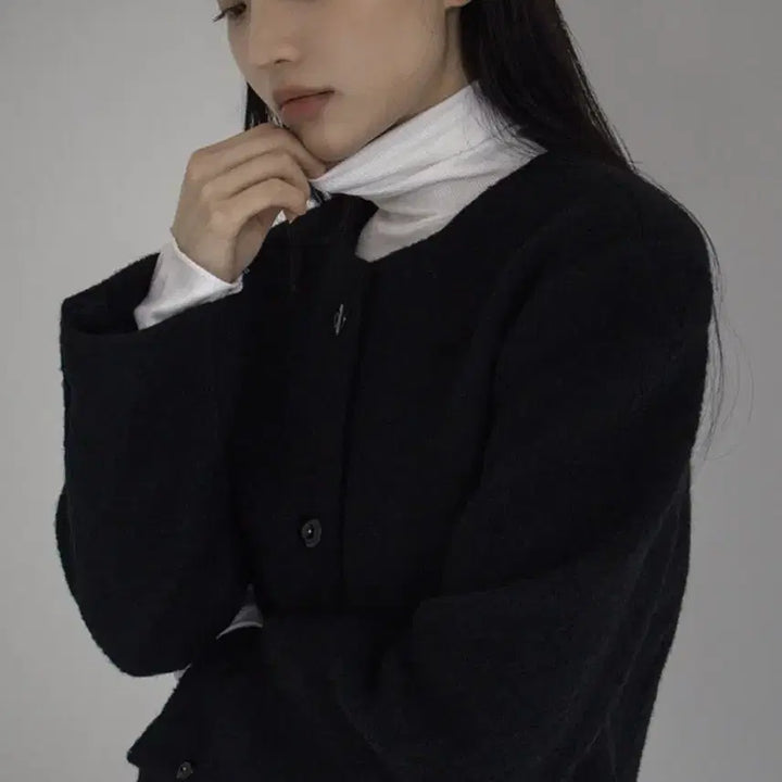 [BUNJANG] K.Club Belle Premium Wool Tweed Half Jacket / 케이클럽 벨르 프리미엄 울 트위드 하프 자켓s