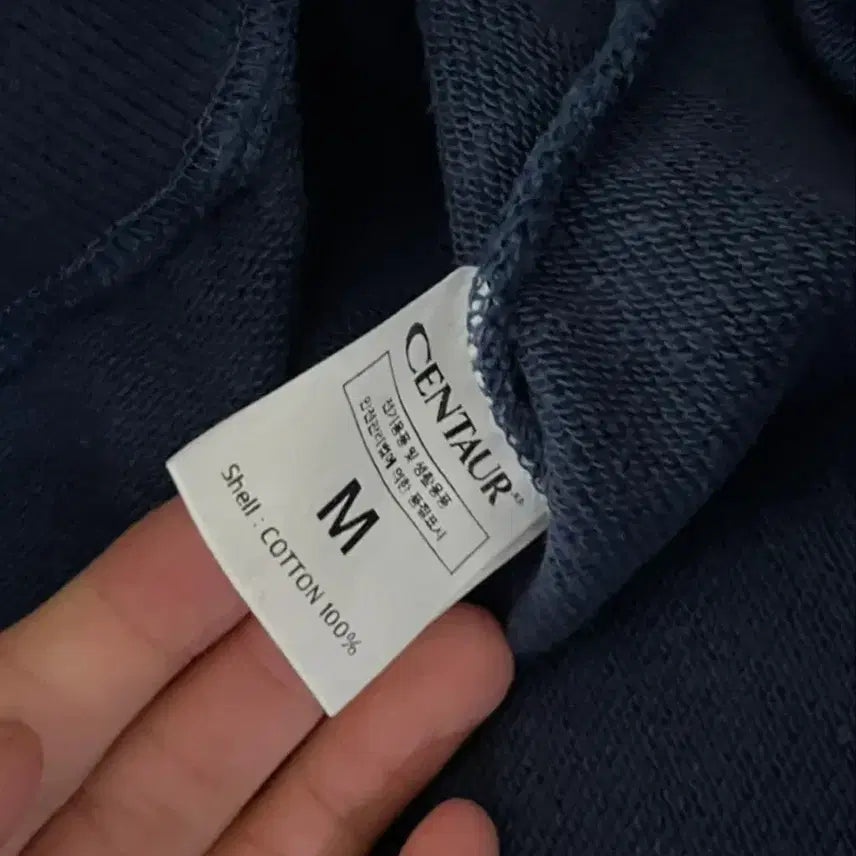 [BUNJANG] CENTAUR ALL ABOUT Navy Sweatshirt M / CENTAUR ALL ABOUT 맨투맨 네이비 M