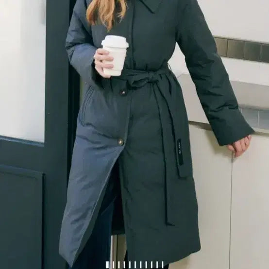 [BUNJANG] LESHOP BLANC Long Padded Coat / 르샵블랑 LESHOP BLANC 롱 패딩 코트 점퍼