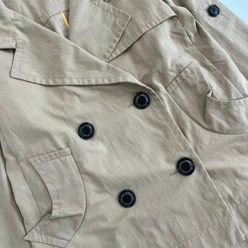 [BUNJANG] Vivienne Westwood Half Trench Coat / [정품] 비비안웨스트우드 국내 생산 하프 트렌치코트