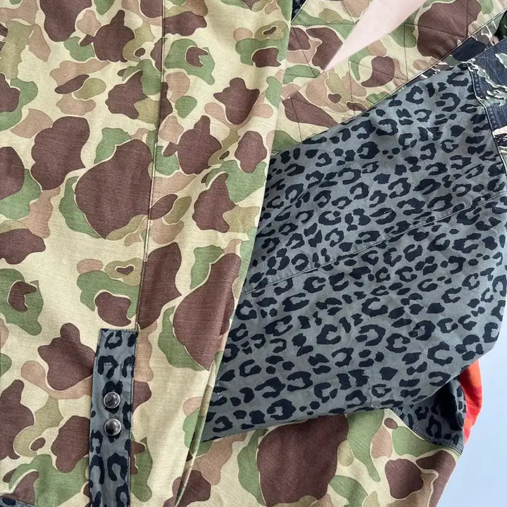 [BUNJANG] [정품] 팜엔젤스 카모 패치워크 오픈 프론트 셔츠 / [정품] 팜엔젤스 카모 패치워크 오픈 프론트 셔츠