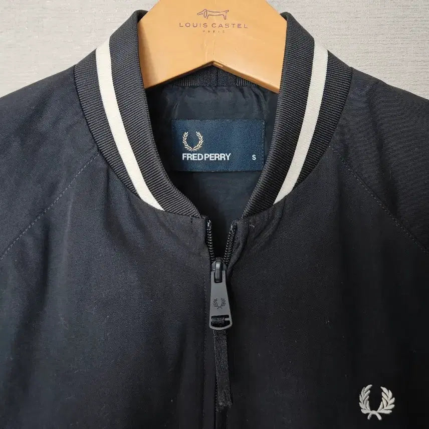 [BUNJANG] Fred Perry Bomber Jacket / 프레드페리 블랙 봄버 자켓 블루종 95