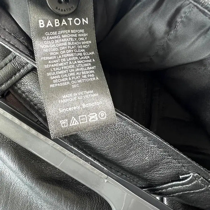 [BUNJANG] Aritzia Babaton Leather Pants / Aritzia 아리찌아 가죽 팬츠