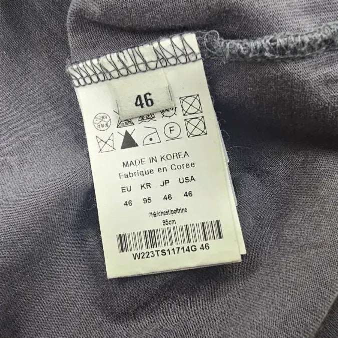 [BUNJANG] Wooyoungmi Long Sleeve T-shirt (Size 46) / 우영미 롱슬리브 티셔츠 46사이즈
