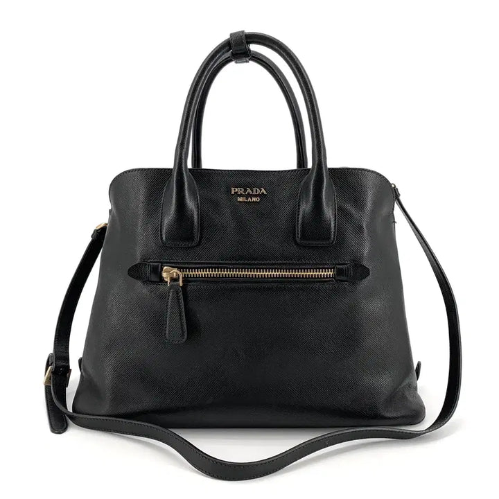 [BUNJANG] Prada Saffiano Leather Tote/Shoulder Bag BN2554 / *백화점판* 프라다 사피아노 토트백 겸 숄더백 BN2554