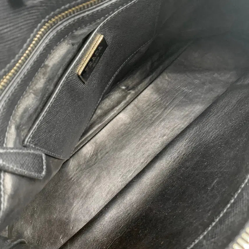 [BUNJANG] Prada Saffiano Leather Tote/Shoulder Bag BN2554 / *백화점판* 프라다 사피아노 토트백 겸 숄더백 BN2554