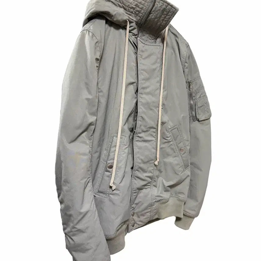 [BUNJANG] Rick Owens Darkshadow 17FW Hooded Bomber Jacket / [S급/백화점정품] 릭오웬스 다크쉐도우 17FW 후드 봄버)