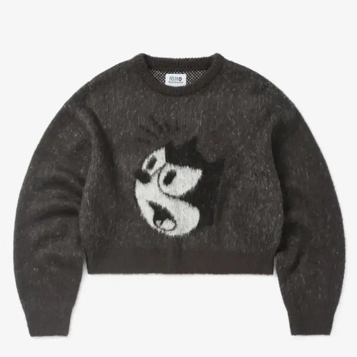 [BUNJANG] thisisneverthat Felix W Knit Sweater Black / 디스이즈네버댓 TNT Felix W Knit Sweater Black