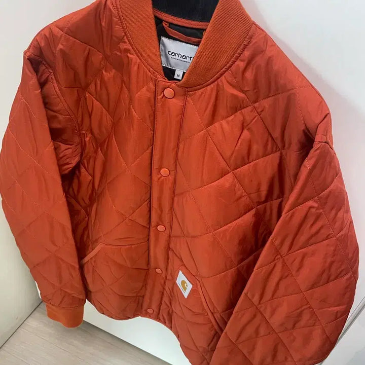 [BUNJANG] Carhartt BARROW LINER Jacket Orange M / 칼하트 wip BARROW LINER 자켓 오렌지 오버핏 M