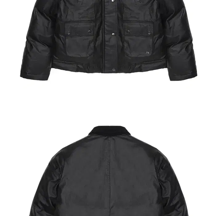 [BUNJANG] Yan 13 Heritage Padded Jumper Black / [새상품] 얀13 헤리티지 패딩 점퍼 블랙 (정가198,000)