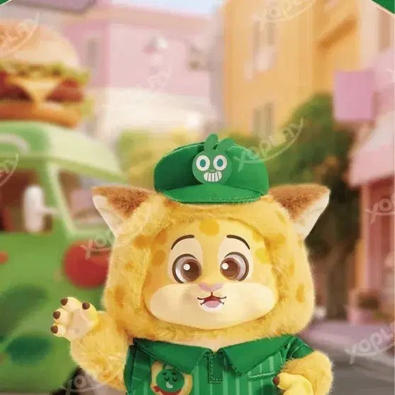 [BUNJANG] TOP TOY Zootopia 2: New Journey Clawhauser Cafe Uniform Keyring / TOP TOY 탑토이 주토피아2 새로운 여정 키링 클로하우저 (카페유니폼