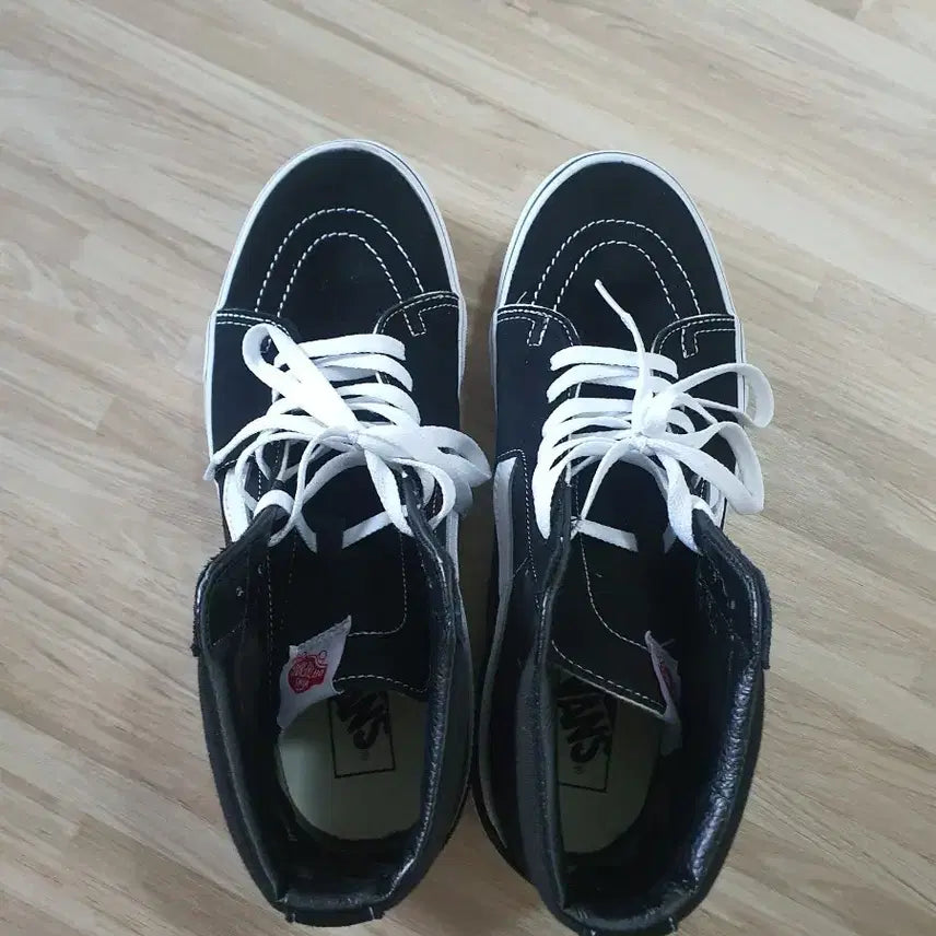 [BUNJANG] Vans Skate Hi Black/White Sneakers / 반스 스케이트 하이 290