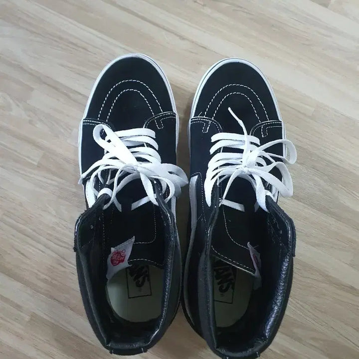 [BUNJANG] Vans Skate Hi Black/White Sneakers / 반스 스케이트 하이 290