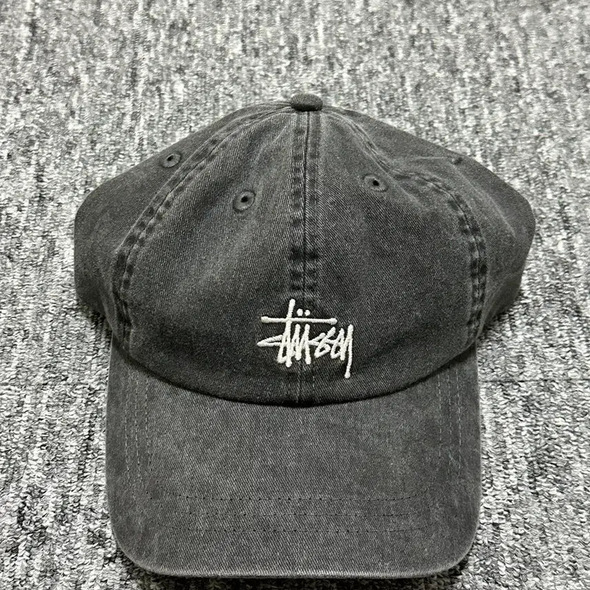 [BUNJANG] Stussy Basic Ball Cap Charcoal / 스투시 stussy BASIC 베이직 볼캡 모자 차콜