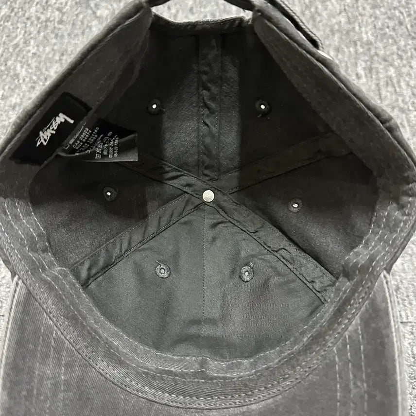 [BUNJANG] Stussy Basic Ball Cap Charcoal / 스투시 stussy BASIC 베이직 볼캡 모자 차콜