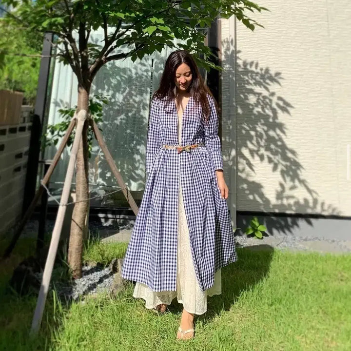 [BUNJANG] Jemmavella Robe Cardigan Dress / 젬마벨라 가디건 원피스 로브원피스