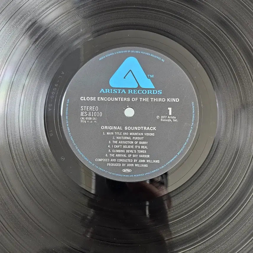 [BUNJANG] John Williams Close Encounters Of The Third Kind LP / (영화 OST) 스티븐 스필버그 "미지와의 조우" 테마 LP