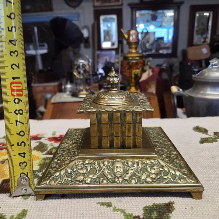 [BUNJANG] Vintage Brass Ink Stand / 빈티지 황동 잉크 스탠드 입니다. uk