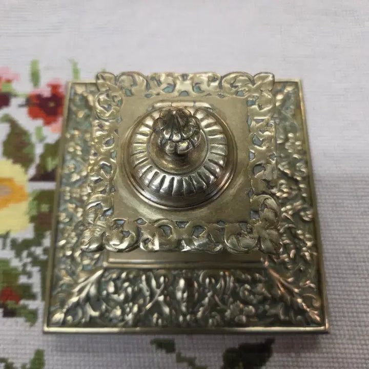 [BUNJANG] Vintage Brass Ink Stand / 빈티지 황동 잉크 스탠드 입니다. uk