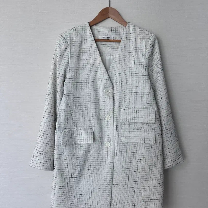 [BUNJANG] ByCini Tweed Jacket / [새상품 (44-66반)] 바이씨니 트위드 자켓