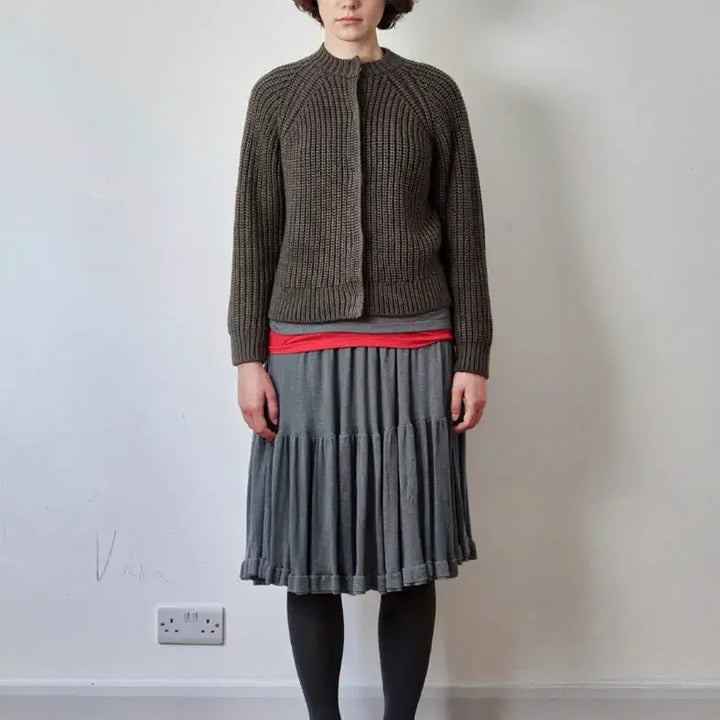 [BUNJANG] Cosmos Heavy Knit Cardigan / (미착용) 코스모스 헤비 니트 가디건