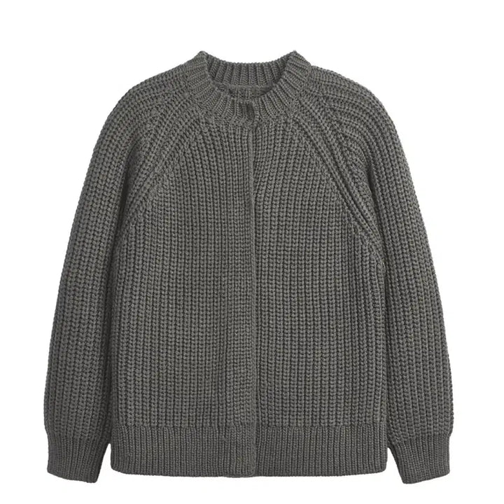 [BUNJANG] Cosmos Heavy Knit Cardigan / (미착용) 코스모스 헤비 니트 가디건